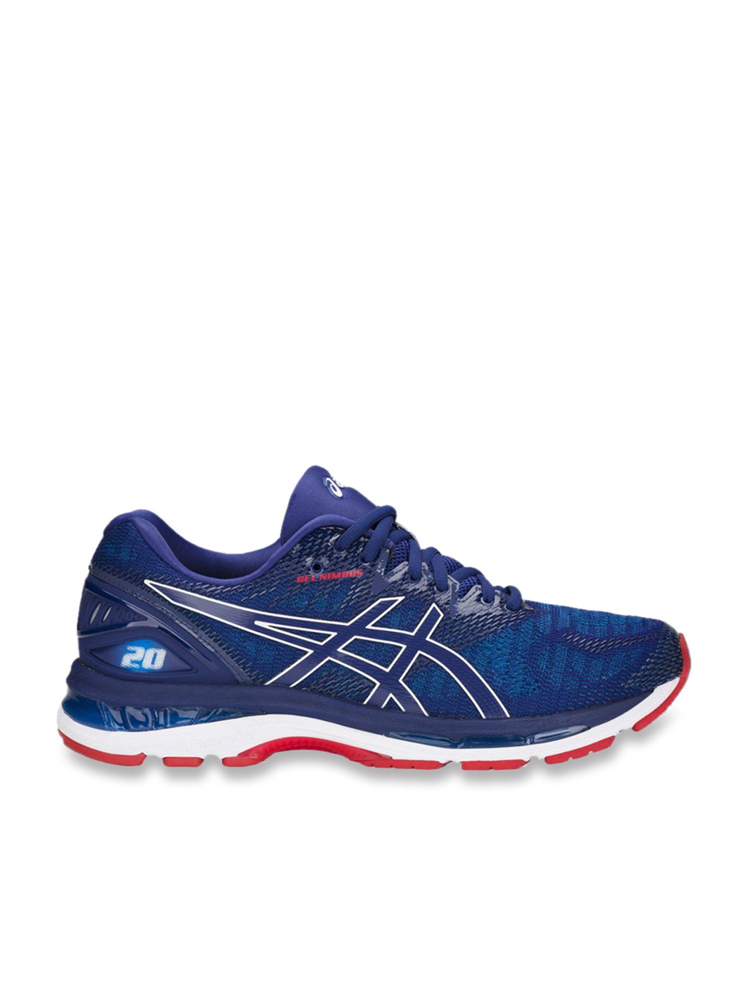 Asics gel nimbus sale 20 womens blue