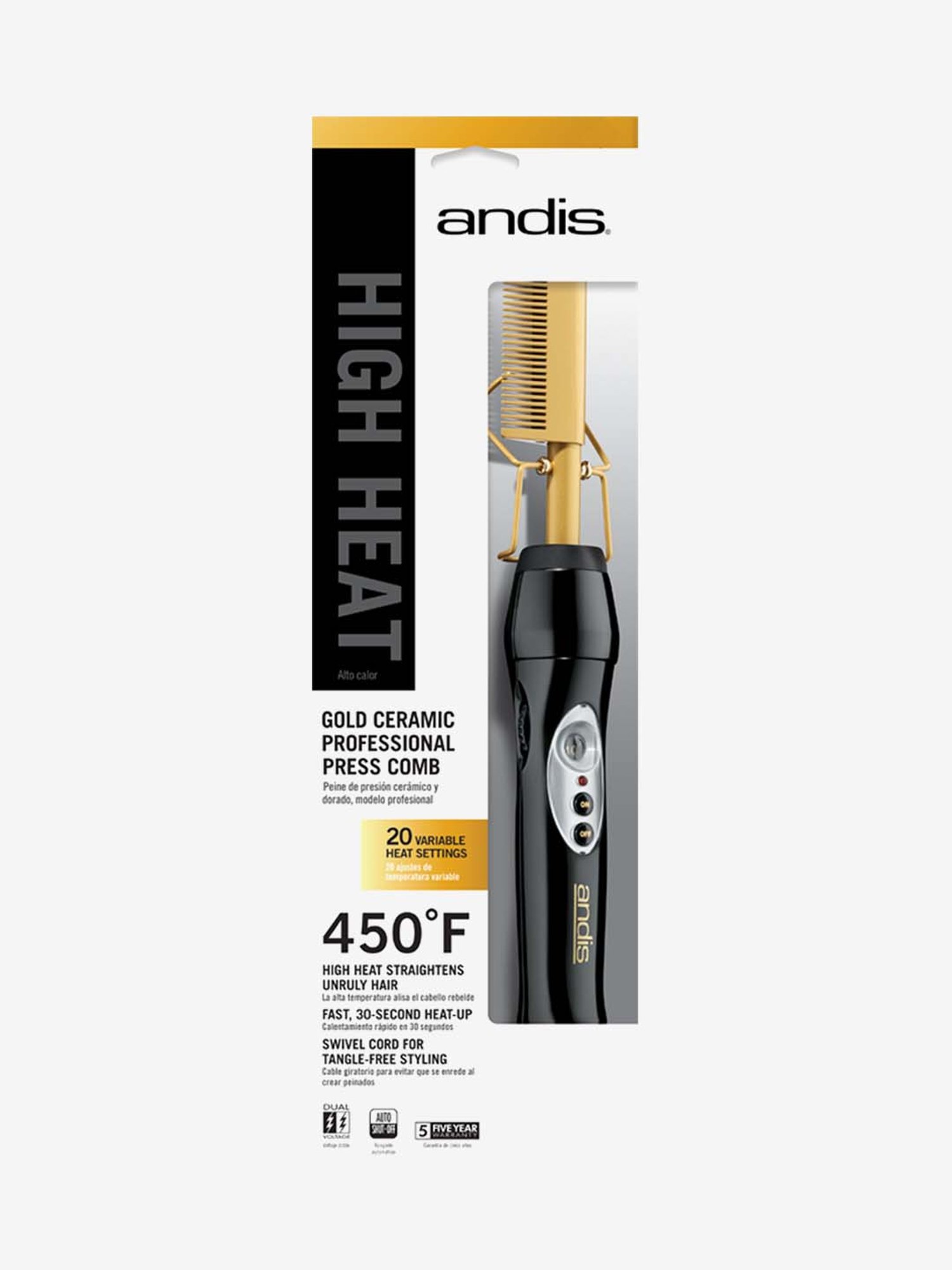 Andis press shop comb