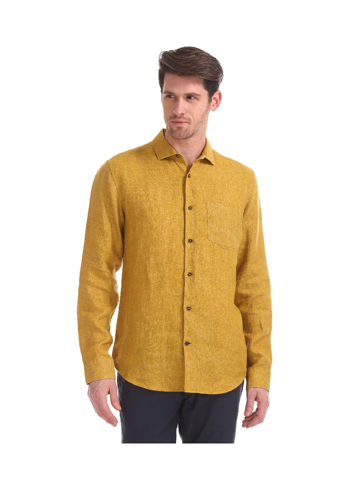 arvind linen shirt piece