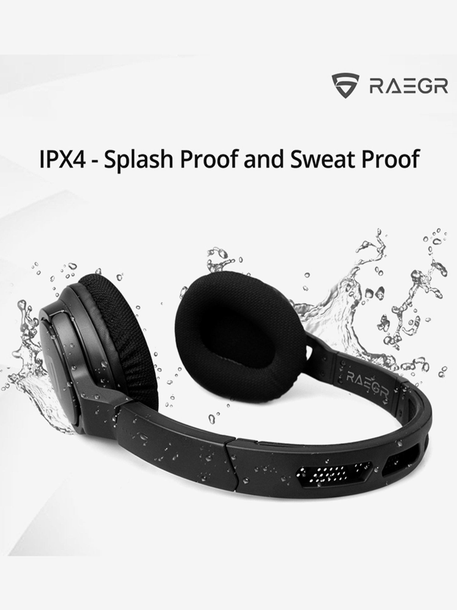 raegr tws earbuds with ipx4