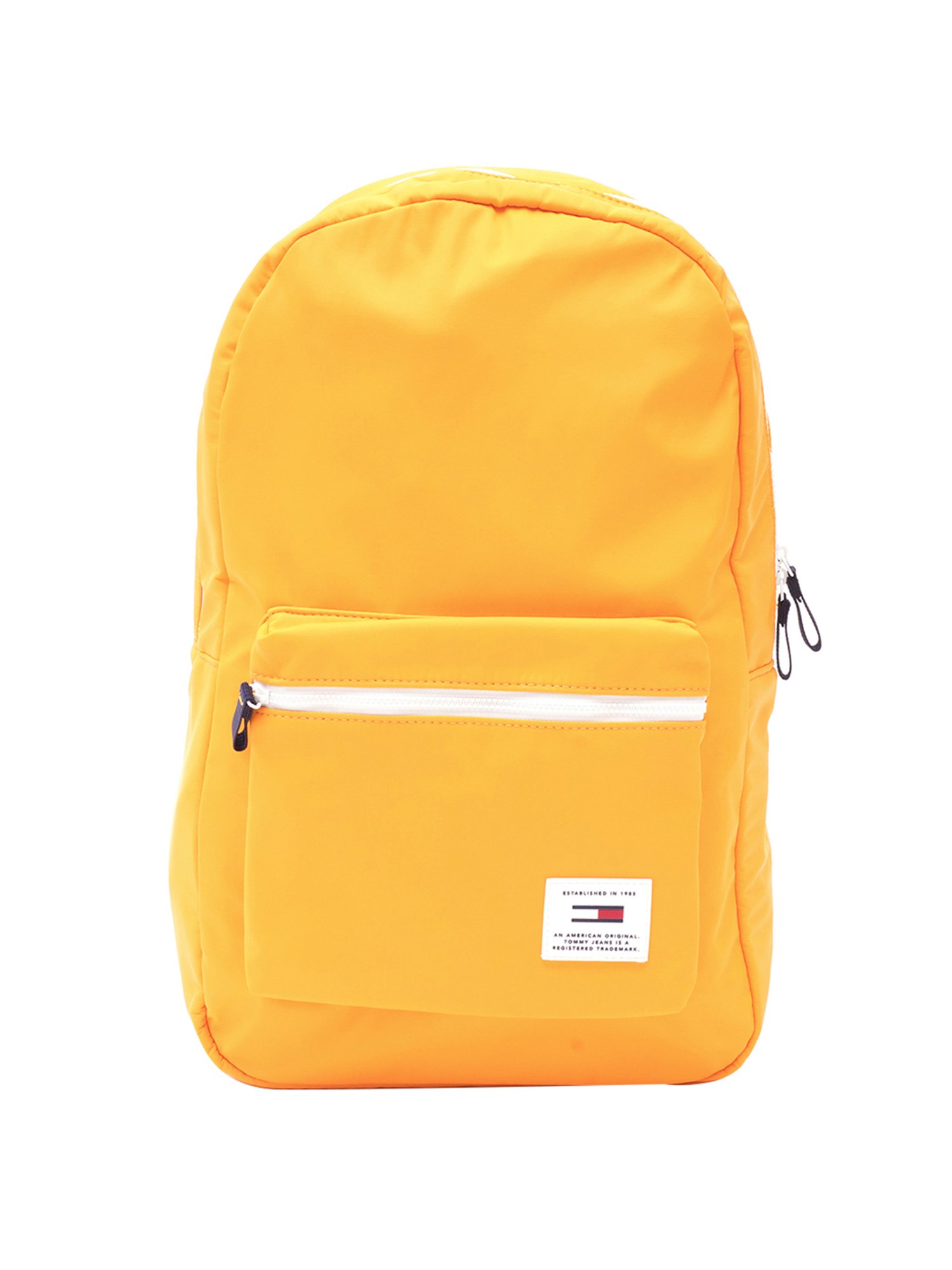 tommy hilfiger yellow backpack