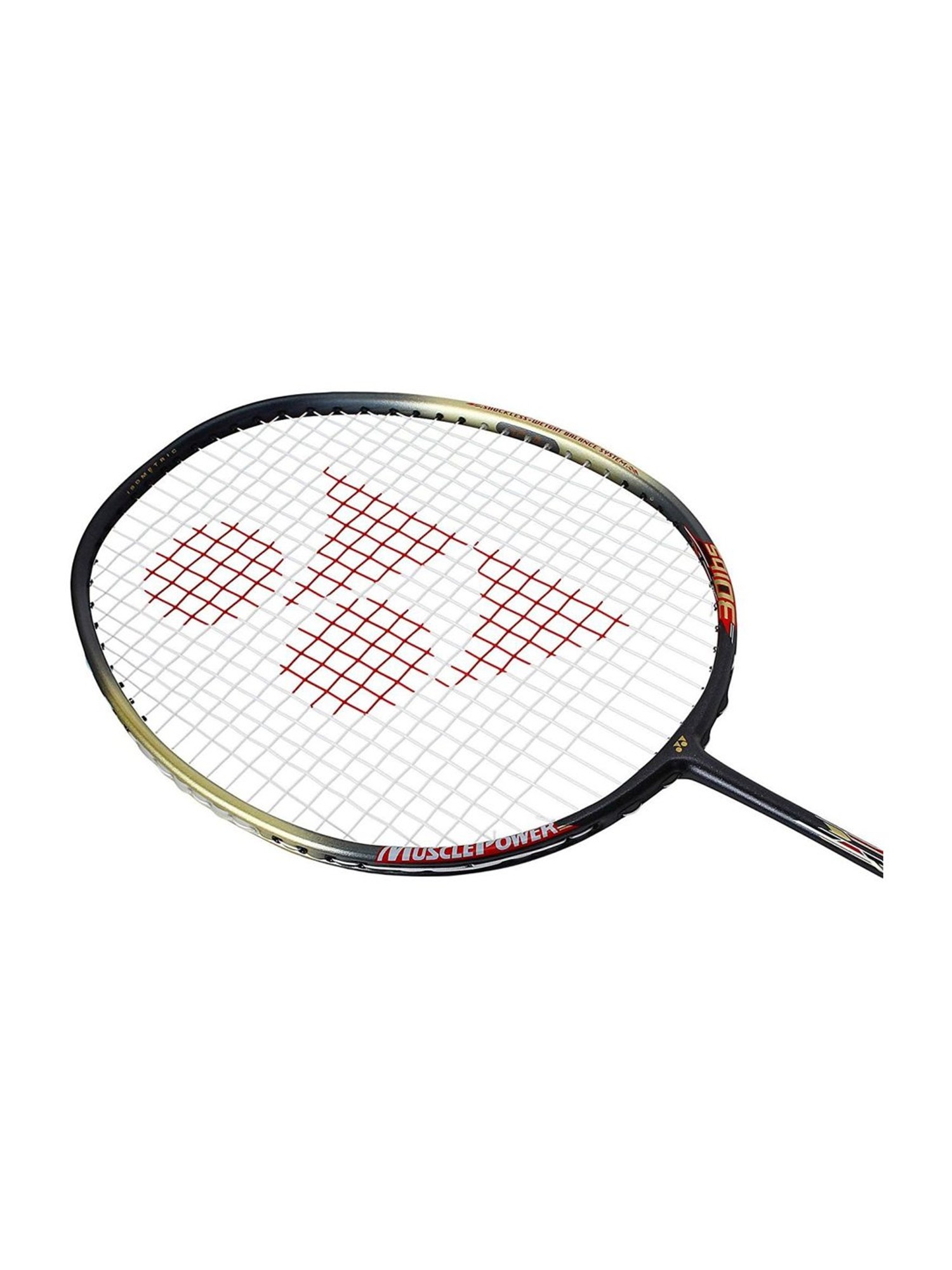Yonex Muscle Power 55 Black Badminton Racquet with Cover with Full Cover and Grip