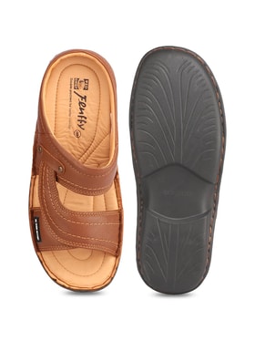 Red Chief Mens Brown Leather Sandal, Size: 6-10-anthinhphatland.vn