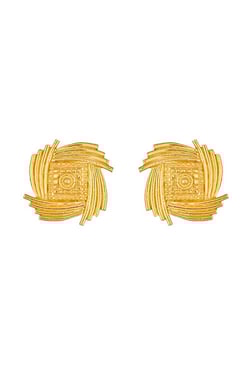 Tanishq Earrings Online At Tata Cliq Tanishq 22 Kt Gold Earrings
