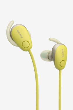 新品　Sony WI-SP600N ワイヤレスイヤホン イエロー WI-SP600N | ヘッドホン | ソニー