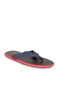 United Colors Of Benetton Navy & Brown Flip Flops - Mp000000003727355
