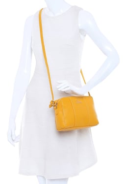 lavie mustard yellow sling bag