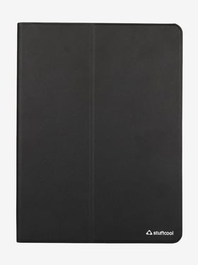 Stufffcool Tourner 360 degree Faux Flip Cover with Pencil Holder for Apple iPad Pro 11 inch (Black)