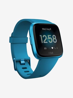 Fitbit FB415BUBU Versa Lite Smart Fitness Tracker (Marina Blue)