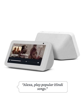 Buy Amazon Echo Show 5 5.5 inch screen with Alexa (White) Online