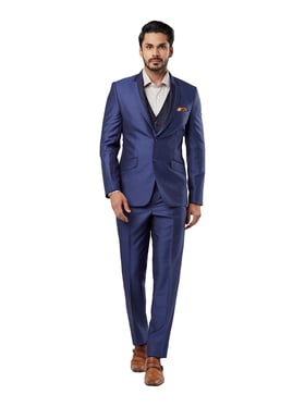 raymond blue suit price