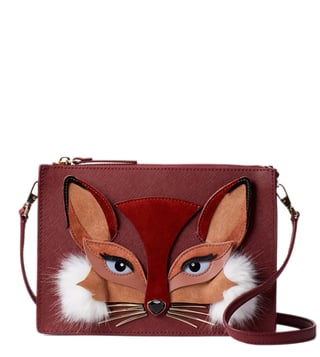 Buy Kate Spade Sienna Fox Clarise So Foxy Cross Body Bag for Women