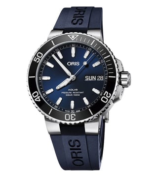 Buy Oris Diving 01 752 7733 4135 07 4 24 65EB Blue Dial Watch for