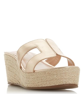 Dune discount wedge heels