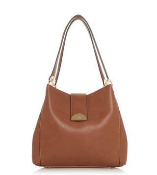 Buy Dune London Tan Demii Large Shoulder Bag for Women Online Tata CLiQ Luxury