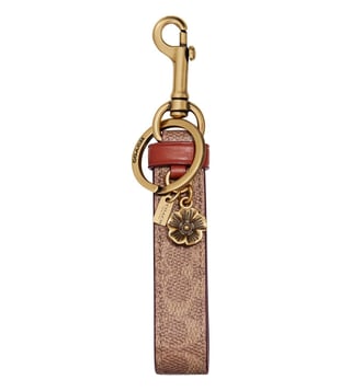 Coach Women's Key Holder with Logo