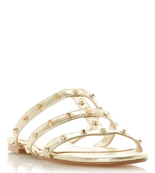 Studded best sale gold sandals