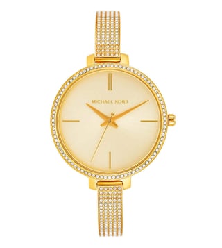 Jaryn pave gold deals tone watch