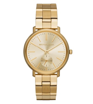 Michael kors jaryn hot sale watch gold