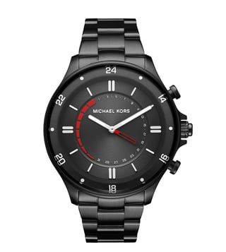 Michael kors men's hot sale smartwatch black