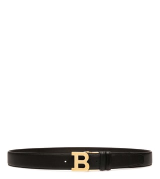 Buy Bally Black B Buckle Reversible Belt for Men Online @ Tata