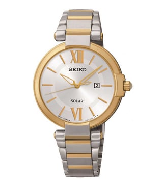 Buy Seiko SUT154P1 Solar Watch for Women Online Tata CLiQ Luxury