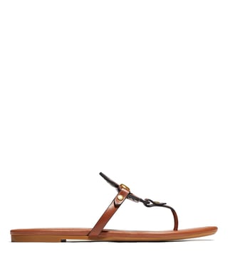 Buy Coach Saddle Julia T Strap Sandals for Women Online Tata