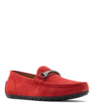 Aldo hot sale red loafers