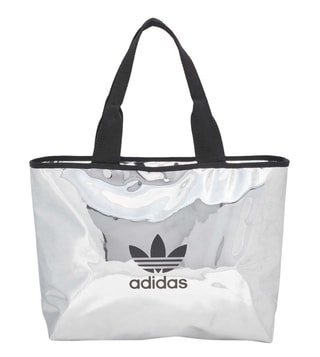 Buy Adidas Originals Silver Metallic Large Shopper Tote for Women Online @  Tata CLiQ Luxury