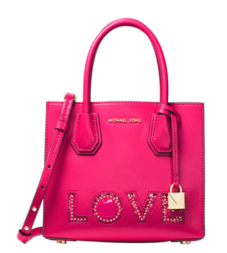 michael kors pink love purse