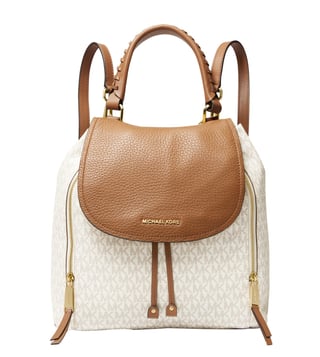 Michael michael kors viv large leather deals backpack