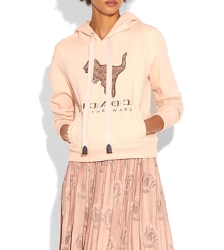 Buy Coach Pink Logo Regular Fit Hoodie for Women Online @ Tata CLiQ Luxury Buy Coach Pink Logo Regular Fit Hoodie for Women Online @ Tata CLiQ Luxury