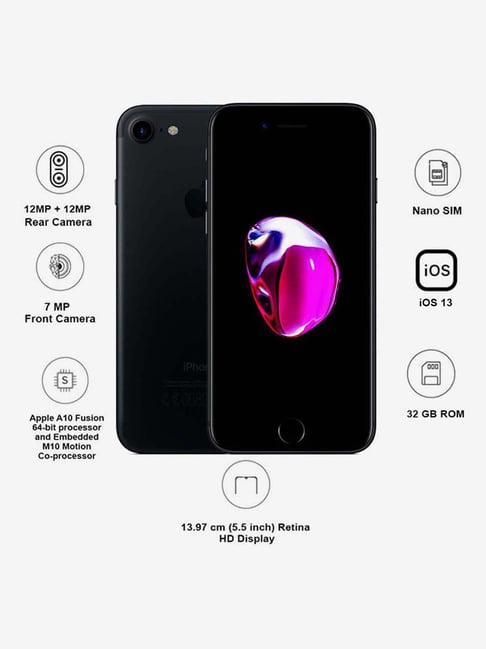 Buy iPhone 7 Plus 32GB (Black) Online at best price in India at Tata CLiQ