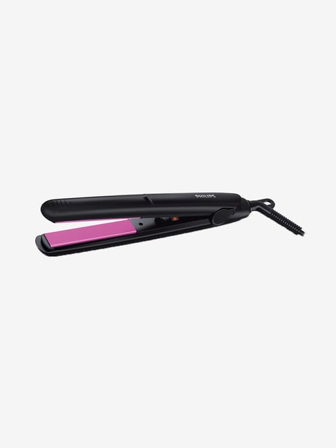 Philips HP8302/06 Kerashine SilkPro Care Hair Straightener (Black/Pink)