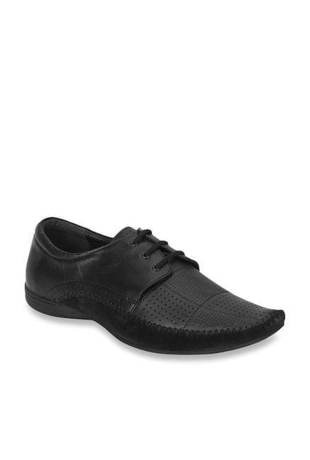 Red Chief Men's Black Derby Shoes-picture-42