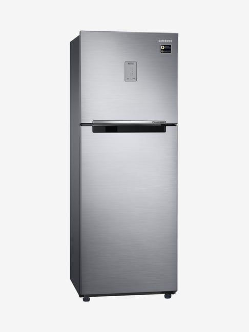 Samsung 253l Inv 4 Star 2019 Frost Free Double Door Refrigerator Elegant Inox Rt28m3424s8 Hl