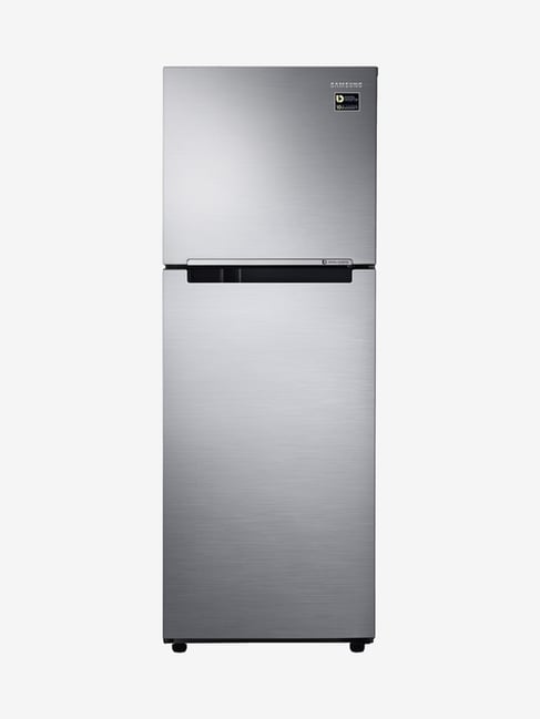 Samsung 253L Inverter 2 Star 2019 FF Double Door Refrigerator Elegant Inox,RT28M3022S8/HL