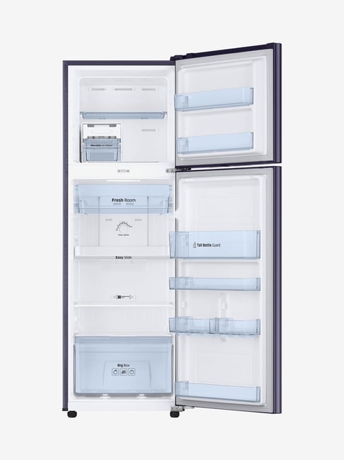Samsung 275L Inverter 3 Star Frost Free Double Door Refrigerator Pebble Blue, RT30M3043UT/HL
