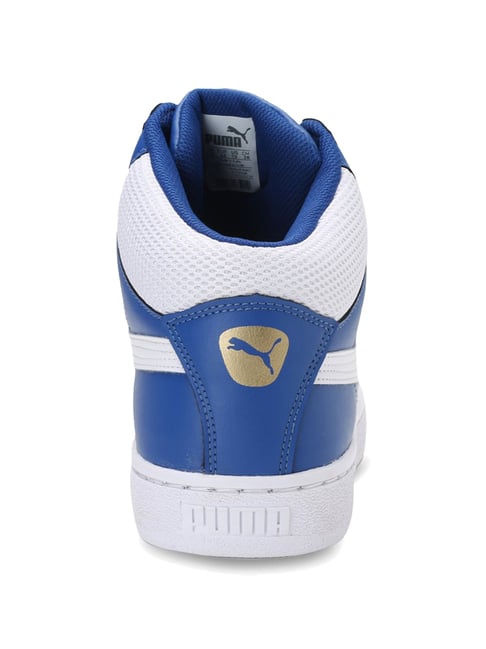 Buy Puma 1948 Mid DP True Blue White Ankle High Sneakers for Men