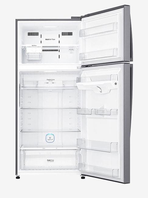 Buy LG 511L 3 Star (2019)/2 Star (2020) Frost Free Double Door Refrigerator (Shiny Steel, GN