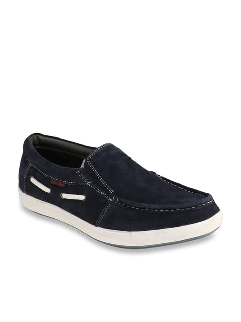 red chief navy blue casual shoes