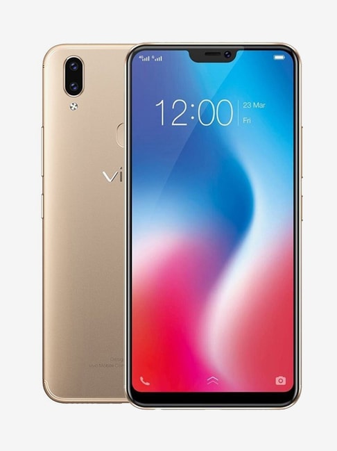 Vivo V9 64 GB (Champagne Gold) 4 GB RAM, Dual SIM 4G