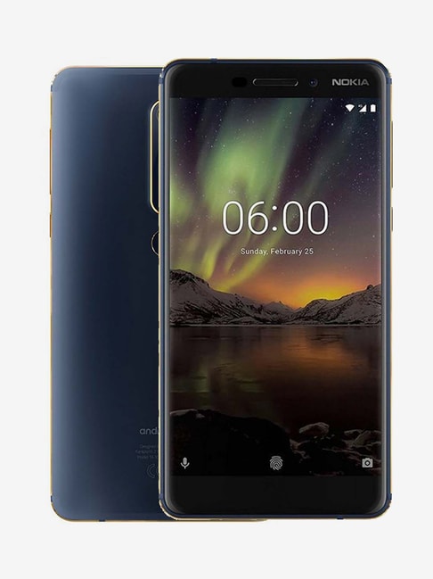Nokia 6.1 64 GB (Blue/Gold) 4 GB RAM, Dual SIM 4G