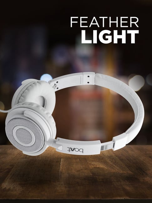 Buy Boat BassHeads 900 Extra Bass On the Ear Headphones with Mic Online