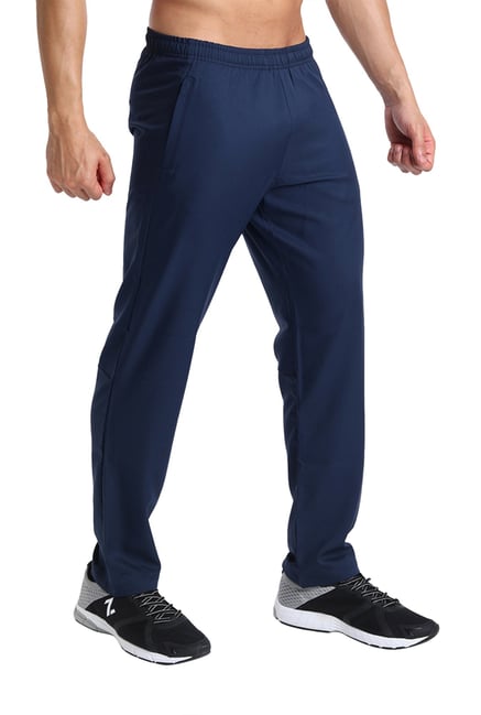 Azani Navy Regular Fit Track Pants