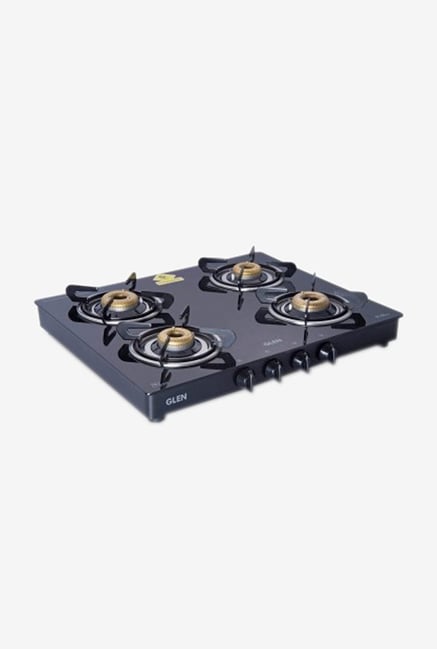 Buy Glen 1041 Gt 4 Burner Gas Cooktop Black Online At Best Price