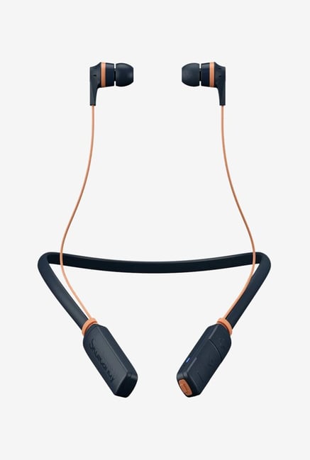Skullcandy S2Ikw L681 Ink'D Bluetooth Wired Earphones With Mic Sunsetblue