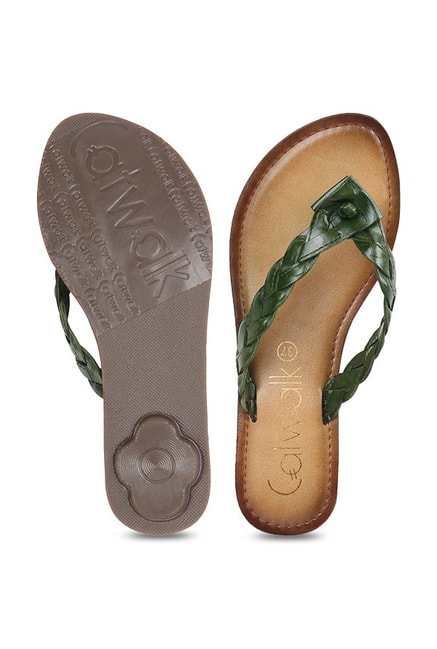 Catwalk Olive Thong Sandals from Catwalk at best prices on Tata CLiQ