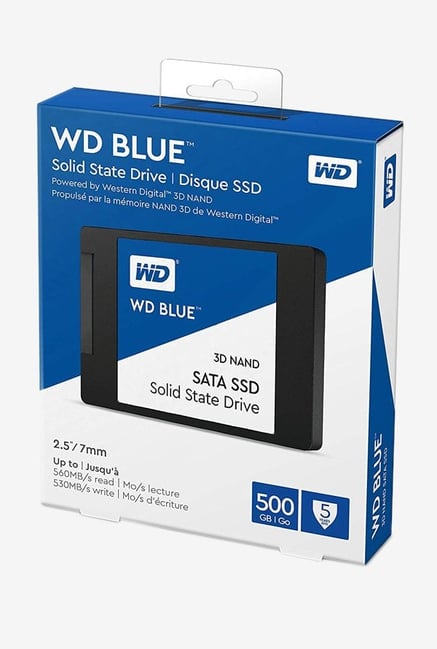 Buy WD WDS500G2B0A 500 GB Solid State Drive (Blue) Online At Best Price ...