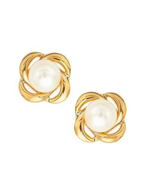 Buy Tanishq 18 kt Gold Earrings Online 